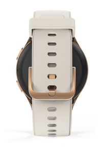 hama - Smartwatch Hama Smartwatch 8900, GPS, AMOLED 1.3, złota koperta, beżowy pasek silikonowy. Rodzaj zegarka: smartwatch. Kolor: wielokolorowy, beżowy, złoty. Styl: elegancki, sportowy #3