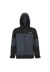 Regatta - Kurtka Wodoodporna Dziecięca Beamz IV. Kolor: szary, wielokolorowy, czarny #1