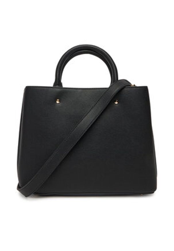 Guess Torebka Meridian II HWBG69 74060 Czarny. Kolor: czarny. Materiał: skórzane