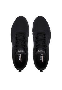 skechers - Skechers Sneakersy Bobs B Flex 118110 BBK Czarny. Kolor: czarny. Materiał: skóra #3