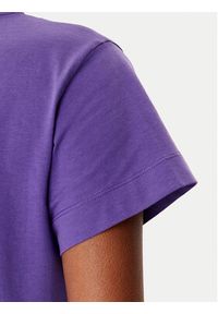 Pinko - PINKO T-Shirt Basico 100373 A2RE Fioletowy Regular Fit. Kolor: fioletowy. Materiał: bawełna #3