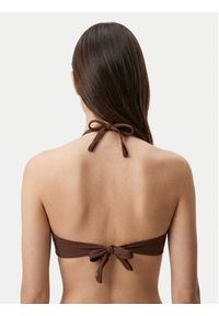 Max Mara Beachwear Góra od bikini Amelia 2616821239 Brązowy ciemny. Kolor: brązowy. Materiał: syntetyk #2