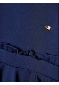 Original Marines Sukienka elegancka DDA1574NF Granatowy Regular Fit. Kolor: niebieski. Materiał: wiskoza. Styl: elegancki