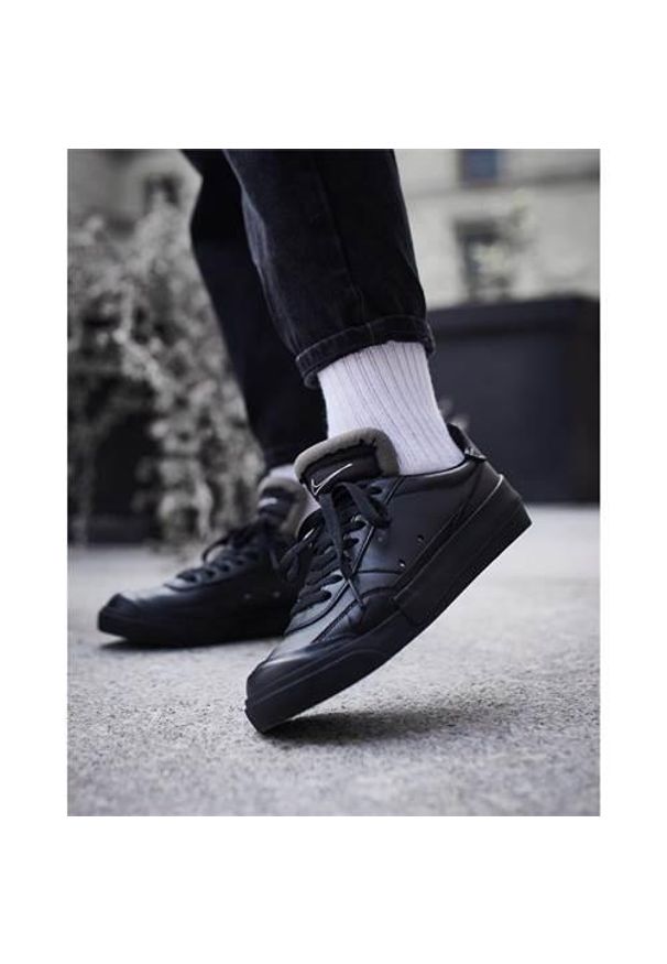 Buty do chodzenia męskie Nike Drop Type Prm. Zapięcie: sznurówki. Kolor: czarny. Materiał: materiał, syntetyk. Szerokość cholewki: normalna. Sport: turystyka piesza