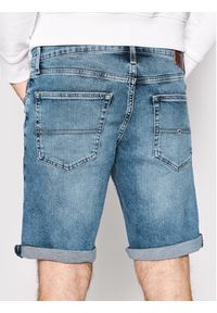 Tommy Jeans Szorty jeansowe Scanton DM0DM12742 Granatowy Slim Fit. Kolor: niebieski. Materiał: bawełna #2
