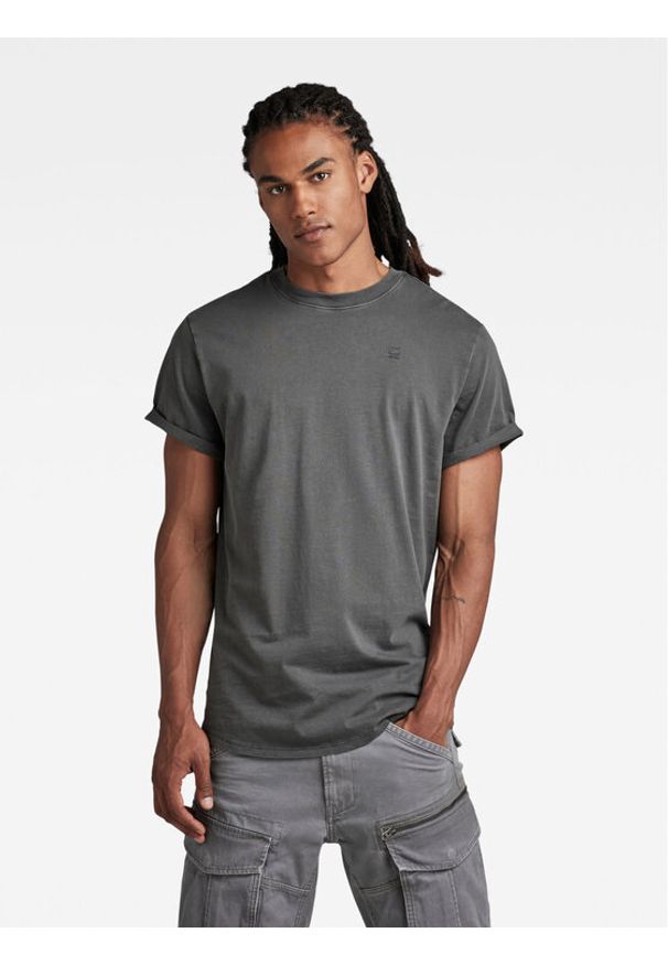 G-Star RAW - G-Star Raw T-Shirt D16396-2653-B564 Czarny Regular Fit. Kolor: czarny. Materiał: bawełna