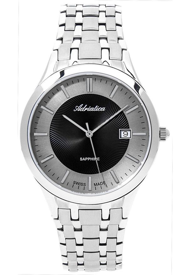 Zegarek Adriatica Zegarek męski Adriatica A1236.5114Q2 srebrny. Kolor: srebrny