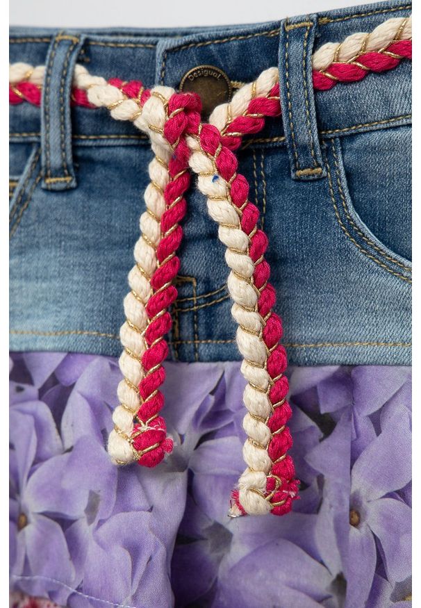 Desigual spódnica dziecięca mini rozkloszowana. Materiał: bawełna