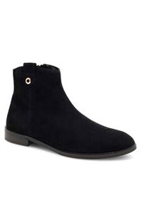 Sergio Bardi Botki ARC-C1008-03SB Czarny. Kolor: czarny. Materiał: zamsz, skóra #8