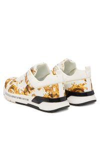 Versace Jeans Couture Sneakersy 80YA3SA1 Biały. Kolor: biały. Materiał: materiał #4