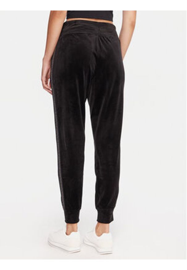 DKNY Sport Spodnie dresowe DP5P3706 Czarny Regular Fit. Kolor: czarny. Materiał: syntetyk