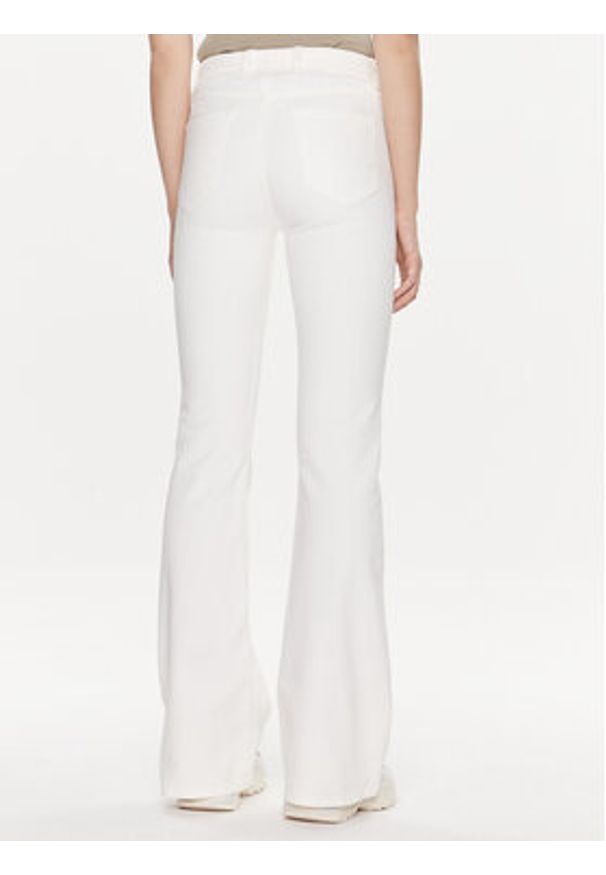 Pinko Jeansy Flora 100166 A1JM Biały Regular Fit. Kolor: biały