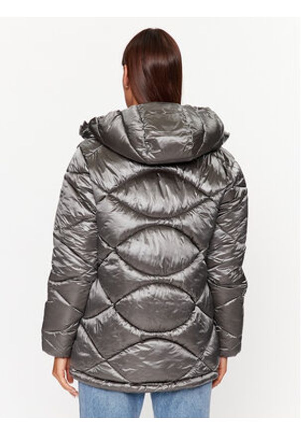 Save The Duck Kurtka zimowa Kimia D31399W GLAM17 Szary Regular Fit. Kolor: szary. Materiał: syntetyk. Sezon: zima