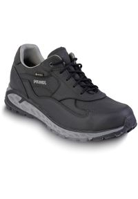 Buty trekkingowe męskie MEINDL Trondheim GTX, z membraną Gore-Tex. Kolor: czarny. Technologia: Gore-Tex