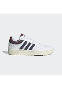 Adidas - Hoops 3.0 Low Classic Vintage Shoes. Okazja: na co dzień. Wysokość cholewki: przed kostkę. Kolor: biały, niebieski, czerwony, wielokolorowy. Sport: koszykówka