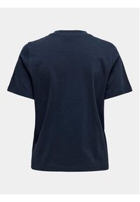 JDY T-Shirt Molly 15311675 Granatowy Regular Fit. Kolor: niebieski. Materiał: bawełna