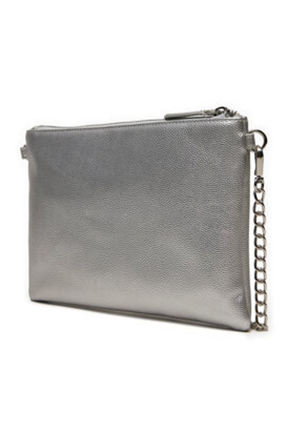 VALENTINO - Valentino Torebka Divina VBS1R419G Srebrny. Kolor: srebrny. Materiał: skórzane