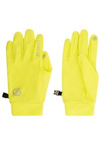 DARE 2B - Unisex rękawiczki rowerowe Cognet. Kolor: żółty. Materiał: poliester, elastan