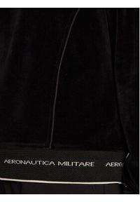 Aeronautica Militare Bluza 222FE1734DF484 Czarny Regular Fit. Kolor: czarny. Materiał: bawełna #5