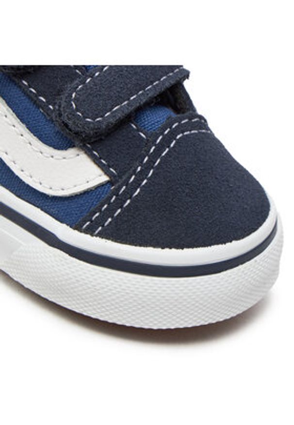 Vans Tenisówki Old Skool V VN000D3YNVY Granatowy. Kolor: niebieski. Materiał: materiał
