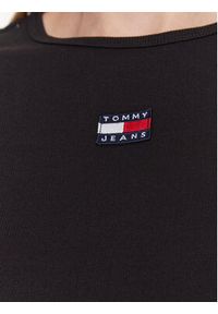 Tommy Jeans T-Shirt DW0DW16259 Czarny Regular Fit. Kolor: czarny. Materiał: bawełna #3