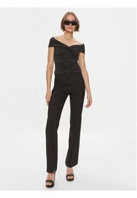 Vero Moda Bluzka 10296078 Czarny Regular Fit. Kolor: czarny. Materiał: syntetyk