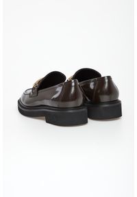 Loafersy damskie skórzane CESARE CASADEI. Materiał: skóra #5