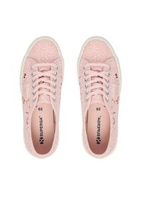 Superga Tenisówki 2750 Macrame S81219W Różowy. Kolor: różowy. Materiał: materiał #6