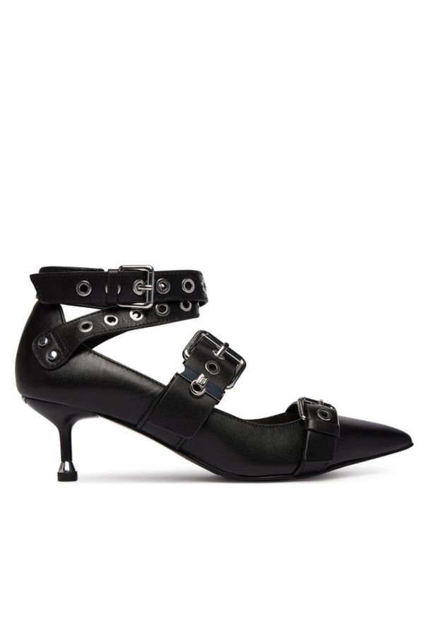 Liu Jo Szpilki Deva 12 SA6021 P0102 Czarny. Kolor: czarny. Materiał: skóra. Obcas: na szpilce