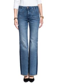 Wrangler - WRANGLER RETRO FLARE BURNING GIRL W240GF11X. Styl: retro #9