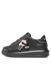 Karl Lagerfeld - KARL LAGERFELD Sneakersy KL62576N Czarny. Kolor: czarny #6