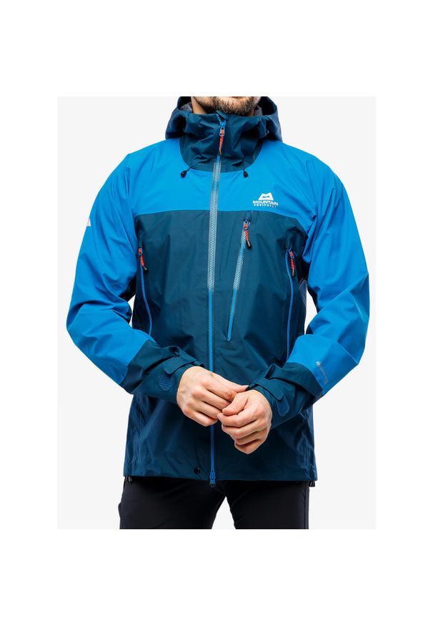 MOUNTAIN EQUIPMENT - Kurtka GORE-TEX męska Mountain Equipment Lhotse Jacket. Kolor: niebieski. Technologia: Gore-Tex