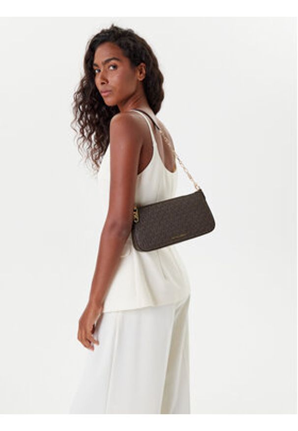 MICHAEL Michael Kors Torebka 32S5G8EW6B Brązowy. Kolor: brązowy. Materiał: skórzane