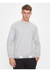 Guess Bluza U3YQ01 KBS91 Szary Regular Fit. Kolor: szary. Materiał: bawełna