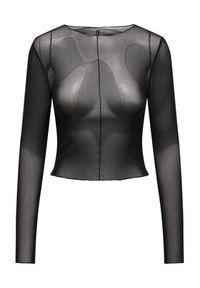 only - ONLY Bluzka 15315812 Czarny Regular Fit. Kolor: czarny. Materiał: syntetyk #3