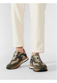 Lloyd Sneakersy Armand 22-623-11 Khaki. Kolor: brązowy. Materiał: zamsz, skóra #7