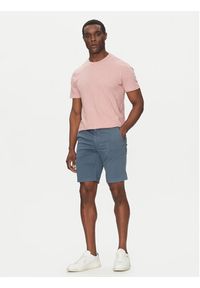 BOSS Szorty materiałowe 50536884 Niebieski Slim Fit. Kolor: niebieski. Materiał: bawełna #3