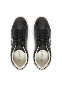 Pinko - PINKO Sneakersy Yoko 06 SS0041P087 Czarny. Kolor: czarny. Materiał: skóra #5