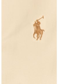 Polo Ralph Lauren - Kurtka. Typ kołnierza: polo. Kolor: kremowy. Materiał: nylon, materiał. Wzór: gładki #5