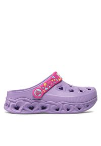 skechers - Klapki Skechers. Kolor: fioletowy