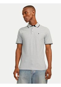 Jack & Jones Komplet koszulek polo Paulos 12191216 Szary Slim Fit. Typ kołnierza: polo. Kolor: szary. Materiał: bawełna #4