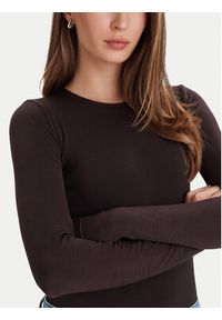 Wolford Body Berlin 75087 Brązowy Slim Fit. Kolor: brązowy. Materiał: bawełna #6