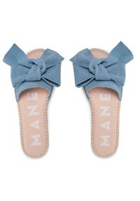 Manebi Espadryle Sandals With Bow M 3.0 J0 Niebieski. Kolor: niebieski #9
