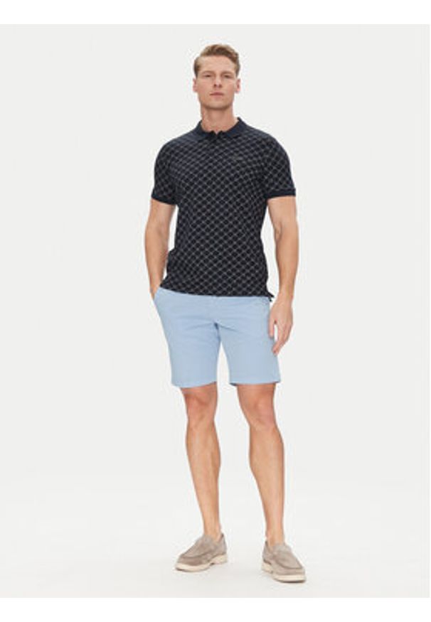 JOOP! Polo 17 JJ-42Paigam 30036150 Granatowy Modern Fit. Typ kołnierza: polo. Kolor: niebieski. Materiał: bawełna