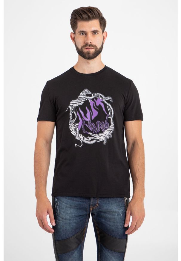T-SHIRT Just Cavalli. Styl: elegancki