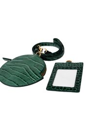 Pinko Torebka "Necklace Minibag 1" | 1P22R6 Y8AK | Kobieta | Zielony. Kolor: zielony. Materiał: skórzane. Styl: casual, elegancki #4