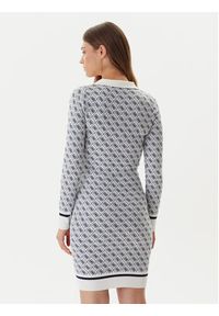 Guess Sukienka dzianinowa W5BK25 Z3JD2 Écru Slim Fit. Materiał: syntetyk