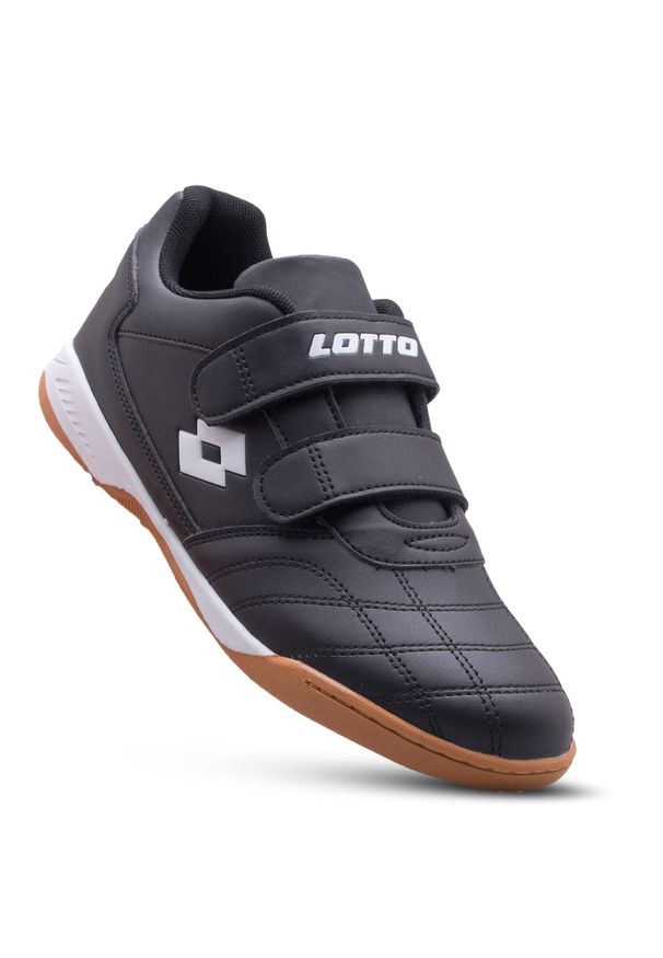 Buty dziecięce LOTTO PACER T 2600110T-1110 36. Kolor: czarny. Materiał: materiał, syntetyk. Sport: piłka nożna