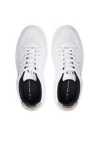 Armani Exchange Sneakersy XDX147 XV830 T782 Biały. Kolor: biały. Materiał: skóra #6