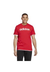 Adidas - Koszulka z krótkim rękawem męska ADIDAS Gym & Pilates. Materiał: włókno, materiał, bawełna. Długość rękawa: krótki rękaw. Długość: krótkie. Sport: joga i pilates